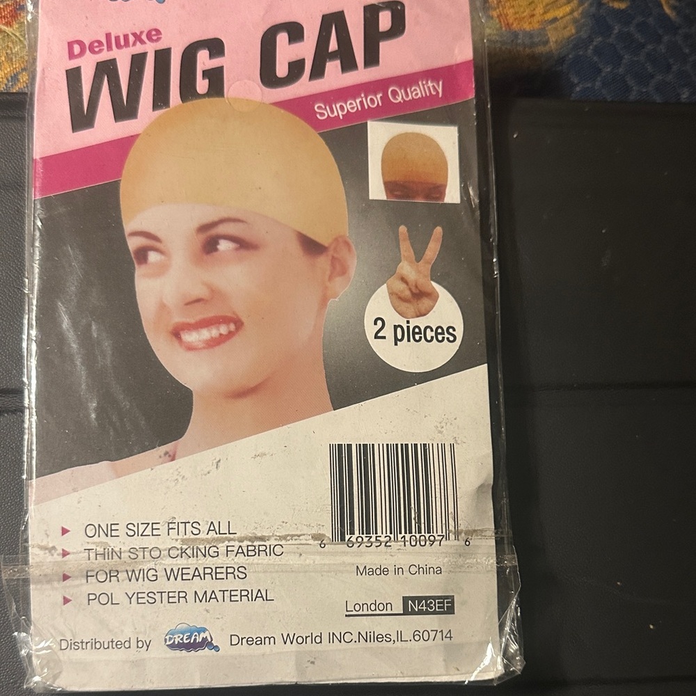 Deluxe Wig Cap - Cream